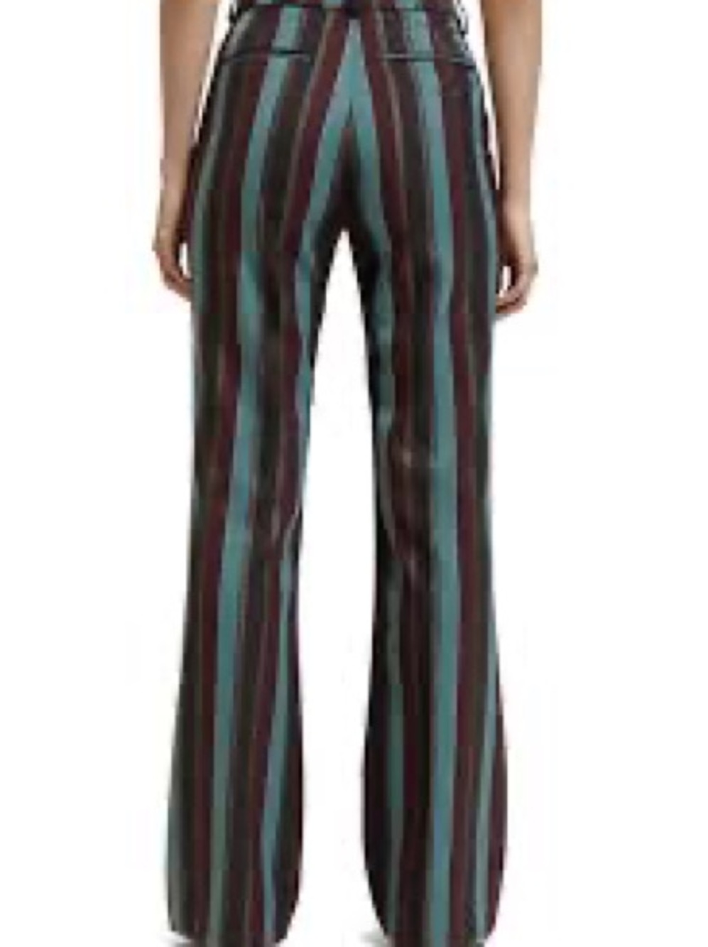 Scotch & Soda Violet Glitter Flare Pants NWT